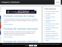 Tablet Screenshot of formato-contrato.com